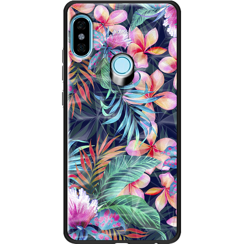 Чехол BoxFace Xiaomi Redmi Note 5 / Note 5 Pro flowers in the tropics