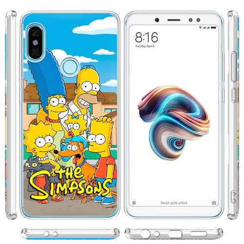 Чехол BoxFace Xiaomi Redmi Note 5 / Note 5 Pro the simpsons