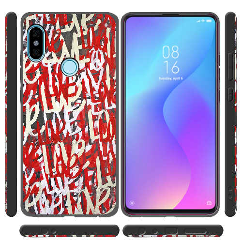 Чехол BoxFace Xiaomi Redmi Note 5 / Note 5 Pro Love Graffiti