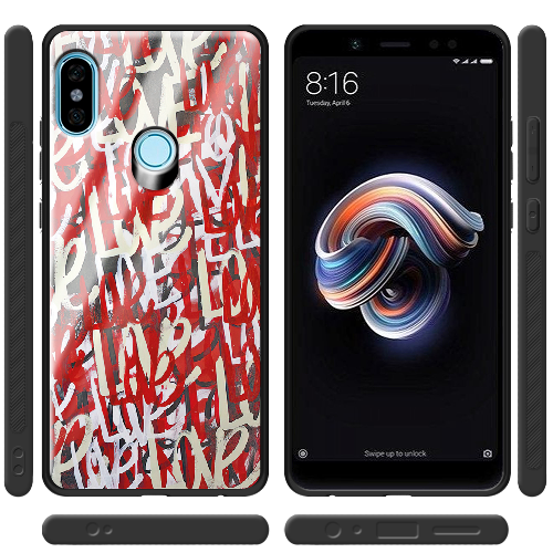 Чехол BoxFace Xiaomi Redmi Note 5 / Note 5 Pro Love Graffiti