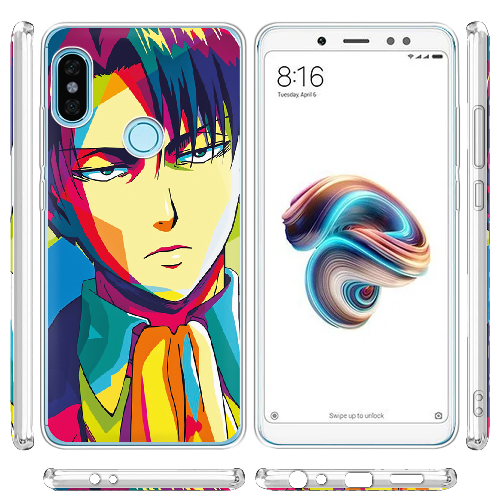 Чехол BoxFace Xiaomi Redmi Note 5 / Note 5 Pro Attack on titan Levi Anime Pop