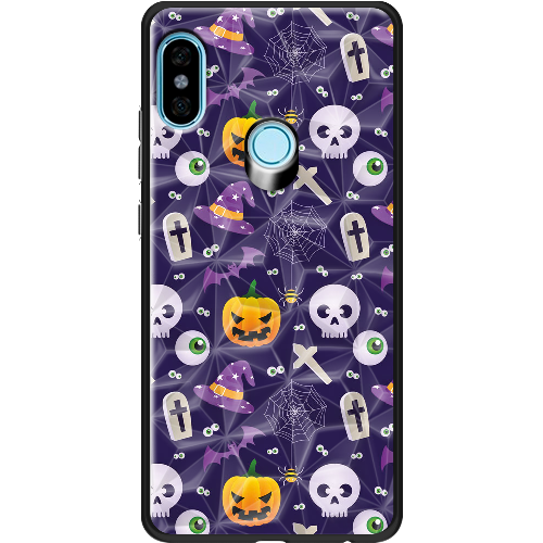 Чехол BoxFace Xiaomi Redmi Note 5 / Note 5 Pro Halloween Purple Mood