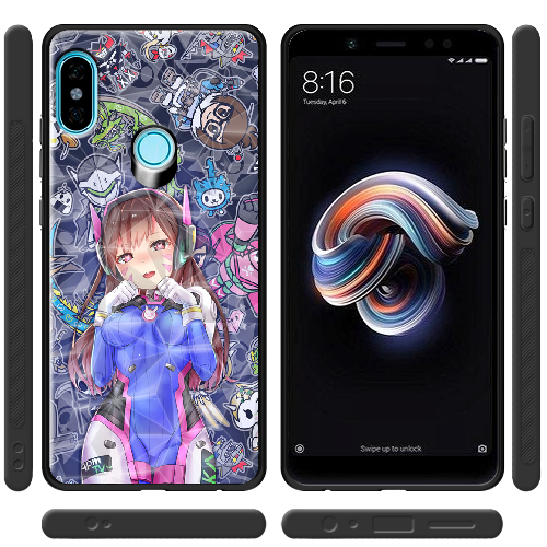 Чехол BoxFace Xiaomi Redmi Note 5 / Note 5 Pro Overwatch D.VA