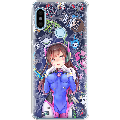 Чехол BoxFace Xiaomi Redmi Note 5 / Note 5 Pro Overwatch D.VA