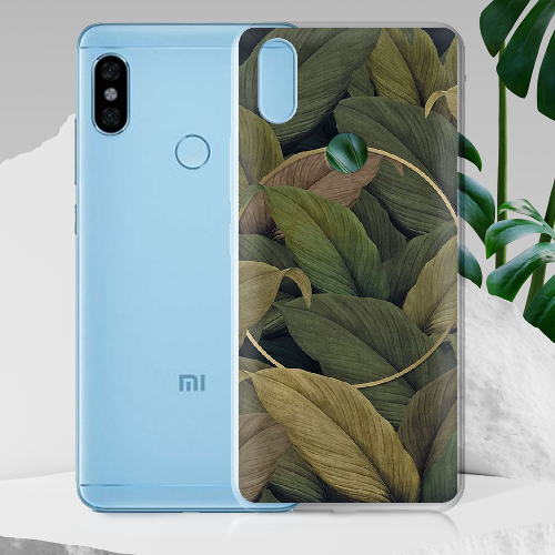 Чехол BoxFace Xiaomi Redmi Note 5 / Note 5 Pro Green Leaf