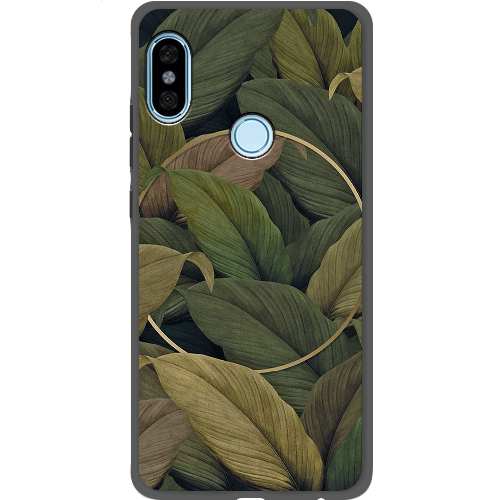 Чехол BoxFace Xiaomi Redmi Note 5 / Note 5 Pro Green Leaf