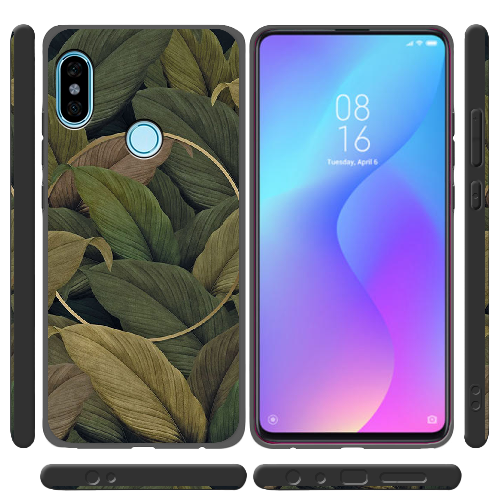 Чехол BoxFace Xiaomi Redmi Note 5 / Note 5 Pro Green Leaf