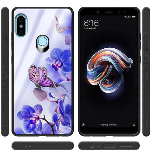 Чехол BoxFace Xiaomi Redmi Note 5 / Note 5 Pro Orchids and Butterflies