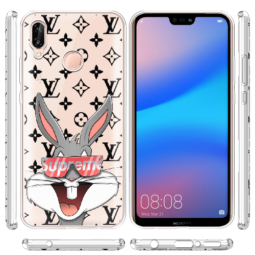 Чехол BoxFace Huawei P20 Lite looney bunny