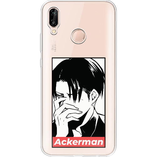 Чехол BoxFace Huawei P20 Lite Attack On Titan - Ackerman