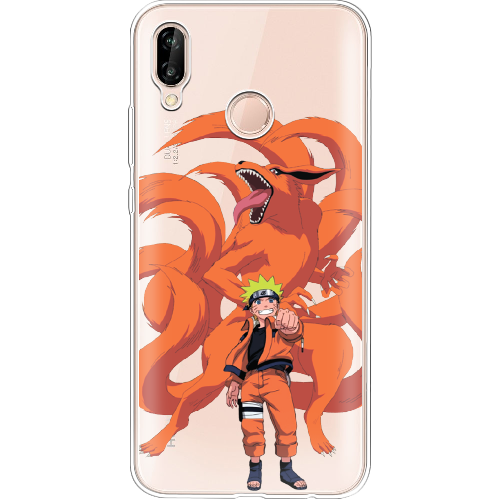 Чехол BoxFace Huawei P20 Lite Naruto and Kurama