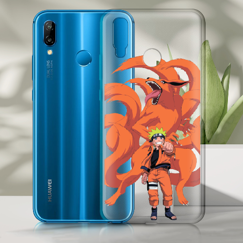 Чехол BoxFace Huawei P20 Lite Naruto and Kurama