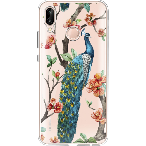 Чехол BoxFace Huawei P20 Lite Noble Peacock