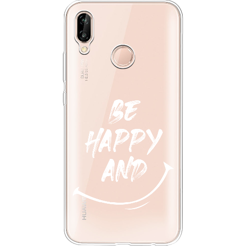 Чехол BoxFace Huawei P20 Lite be happy and