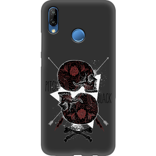 Чехол BoxFace Huawei P20 Lite Pitch black