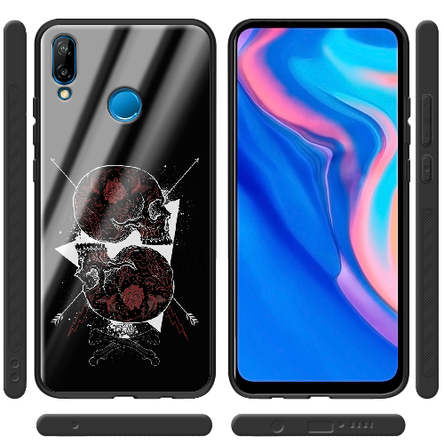 Чехол BoxFace Huawei P20 Lite Pitch black