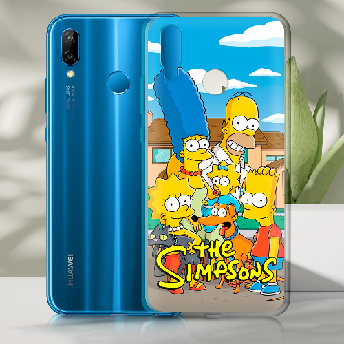 Чехол BoxFace Huawei P20 Lite the simpsons