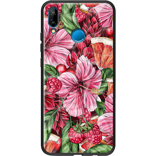 Чехол BoxFace Huawei P20 Lite Tropical Flowers