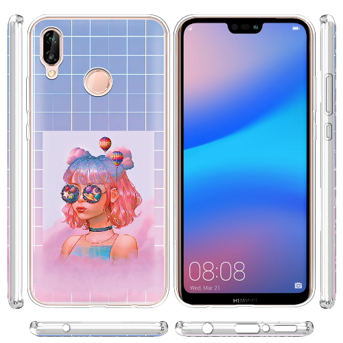 Чехол BoxFace Huawei P20 Lite Girl in the Clouds