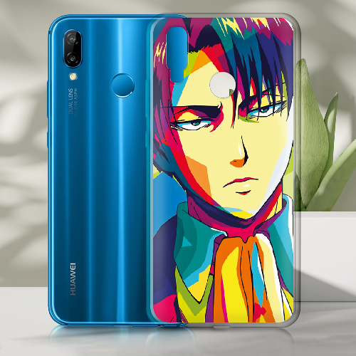 Чехол BoxFace Huawei P20 Lite Attack on titan Levi Anime Pop