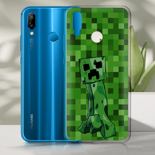 Чехол BoxFace Huawei P20 Lite Minecraft Creeper