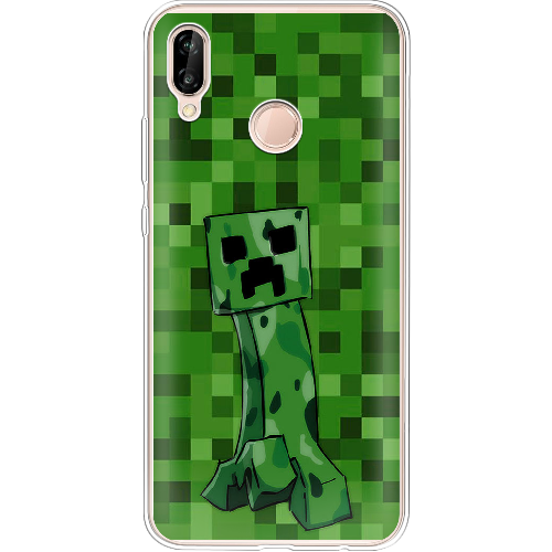 Чехол BoxFace Huawei P20 Lite Minecraft Creeper