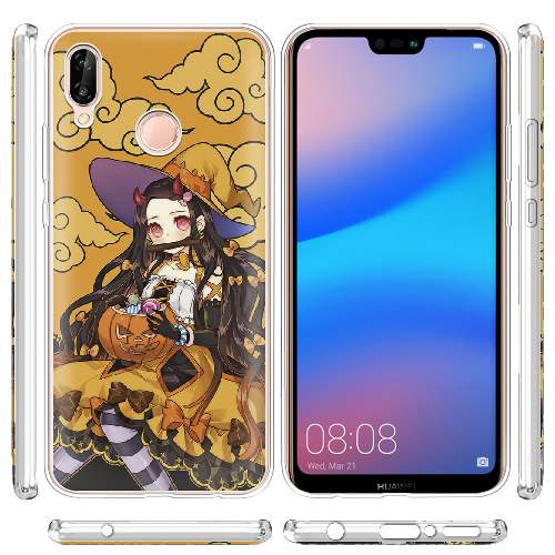 Чехол BoxFace Huawei P20 Lite Kamado Nezuko Halloween