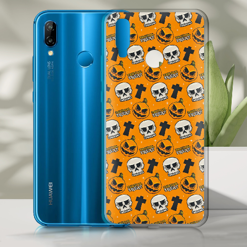 Чехол BoxFace Huawei P20 Lite Хэллоуин Кошелек или жизнь