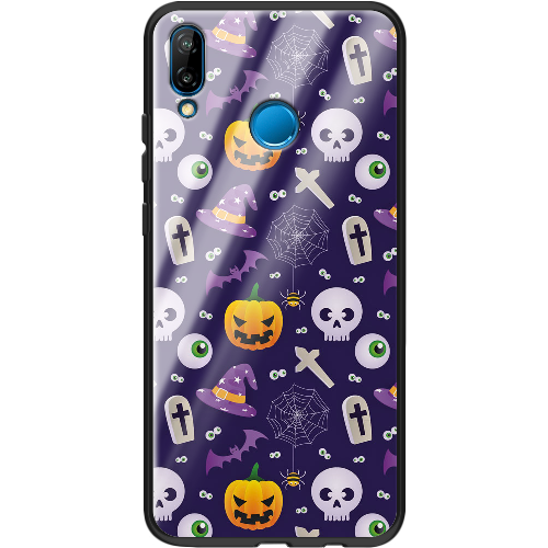 Чехол BoxFace Huawei P20 Lite Halloween Purple Mood