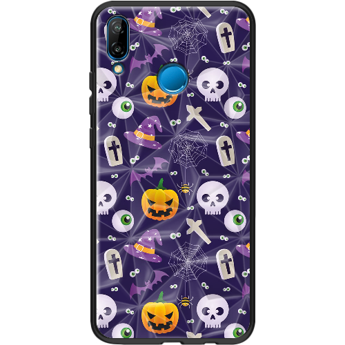 Чехол BoxFace Huawei P20 Lite Halloween Purple Mood