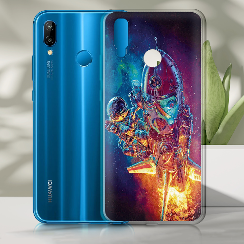 Чехол BoxFace Huawei P20 Lite Astronaut in Space