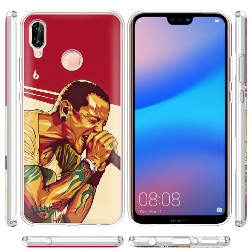 Чехол BoxFace Huawei P20 Lite Chester Bennington