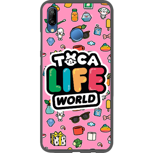 Чехол BoxFace Huawei P20 Lite Toca Boca Life World