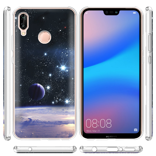 Чехол BoxFace Huawei P20 Lite Space Landscape