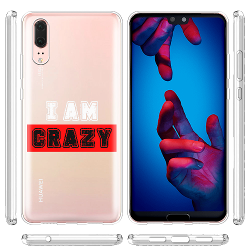 Чехол BoxFace Huawei P20 I'm Crazy