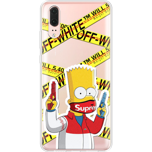 Чехол BoxFace Huawei P20 White Bart