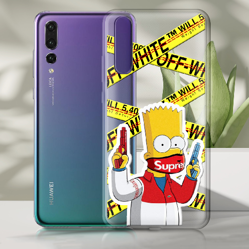 Чехол BoxFace Huawei P20 White Bart