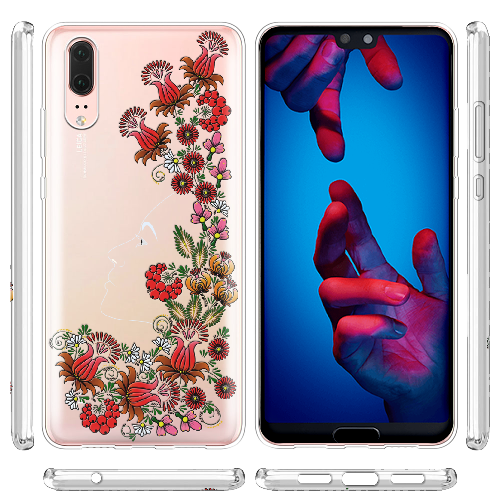 Чехол BoxFace Huawei P20 3D Ukrainian Muse