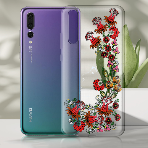 Чехол BoxFace Huawei P20 3D Ukrainian Muse