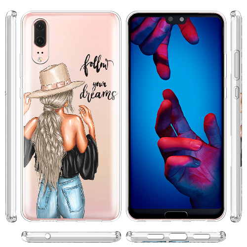 Чехол BoxFace Huawei P20 Follow Your Dreams