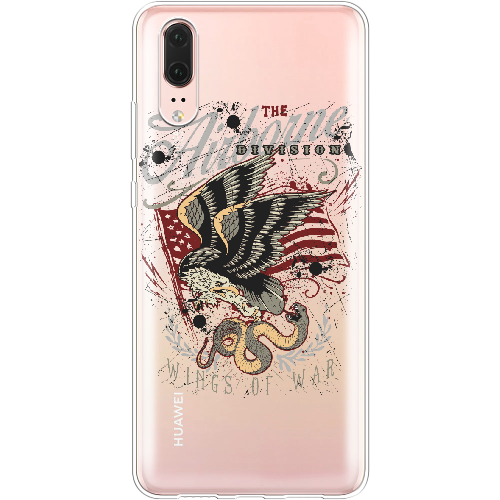 Чехол BoxFace Huawei P20 Wings of War