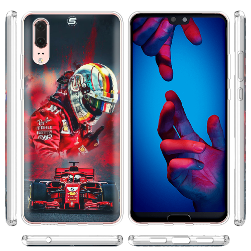 Чехол BoxFace Huawei P20 Racing Car