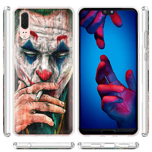 Чехол BoxFace Huawei P20 Joker Smoking