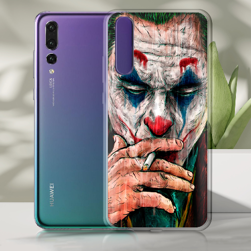 Чехол BoxFace Huawei P20 Joker Smoking