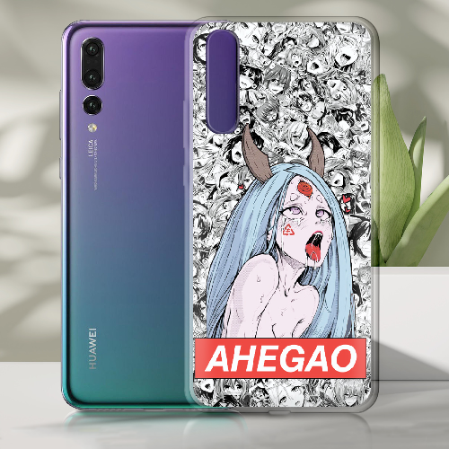 Чехол BoxFace Huawei P20 Ahegao