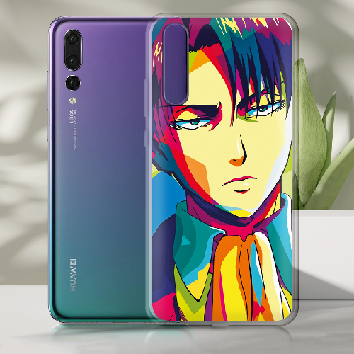 Чехол BoxFace Huawei P20 Attack on titan Levi Anime Pop