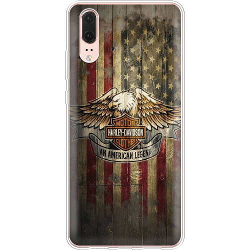 Чехол BoxFace Huawei P20 Harley Davidson An American Legend