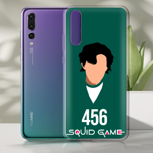 Чехол BoxFace Huawei P20 Игра в кальмара игрок 456 Сон Ги Хун