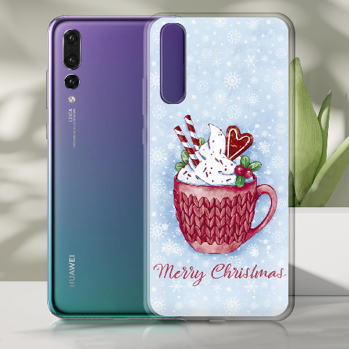 Чехол BoxFace Huawei P20 Рождественское Какао