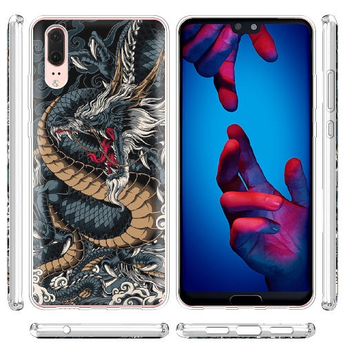 Чехол BoxFace Huawei P20 Dragon Ryujin